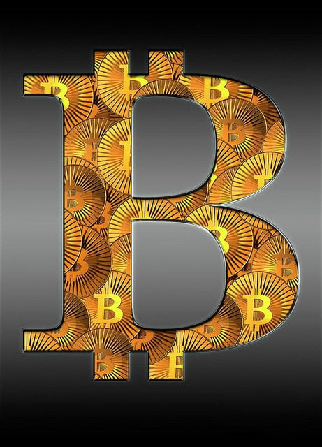 Bitcoin Canvas Art