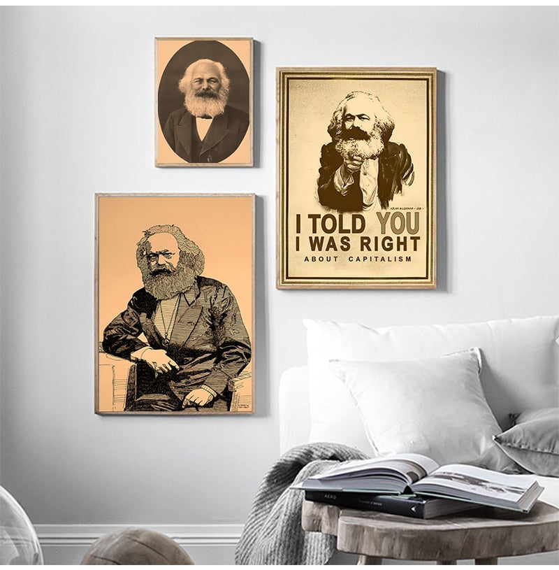 Karl Marx Canvas Art