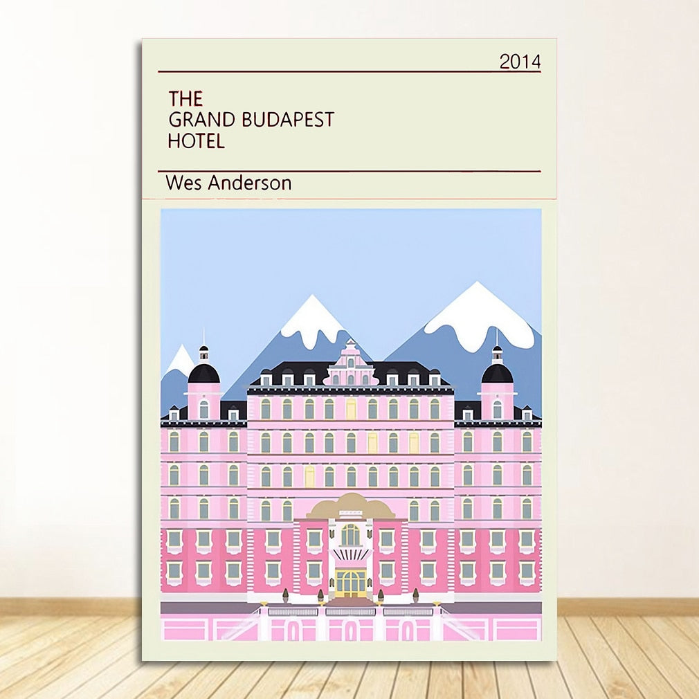 Grand Budapest Hotel Art Canvas