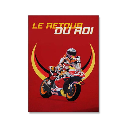 Formula 1 Moto GP Canvas Art