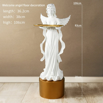 Angel Tray Statue