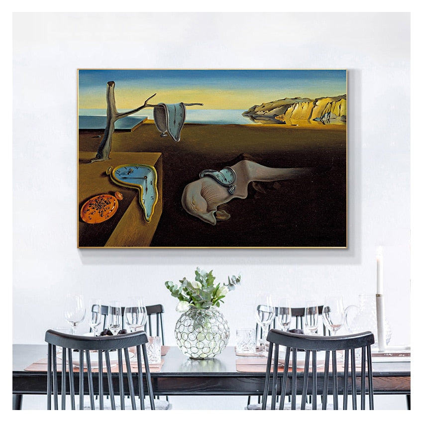 The Persistence of Memory by Salvador Dal? Canvas Art