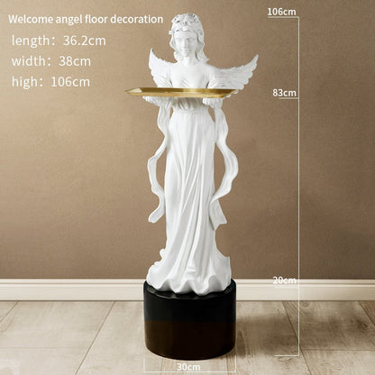 Angel Tray Statue