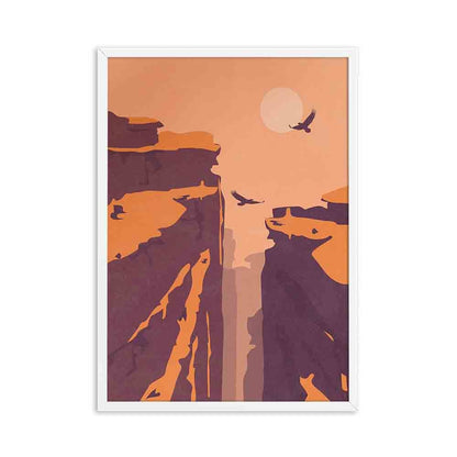 National Park Illustration Canvas Art