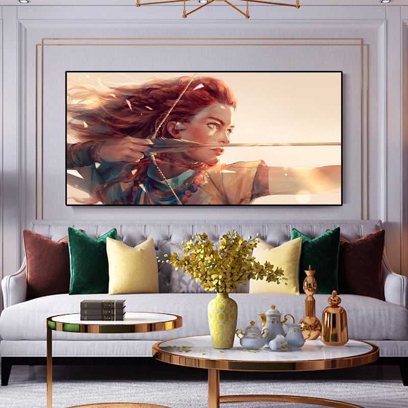 Beautiful Archer Canvas Art