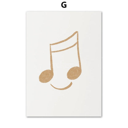 Music Theory Canvas Art