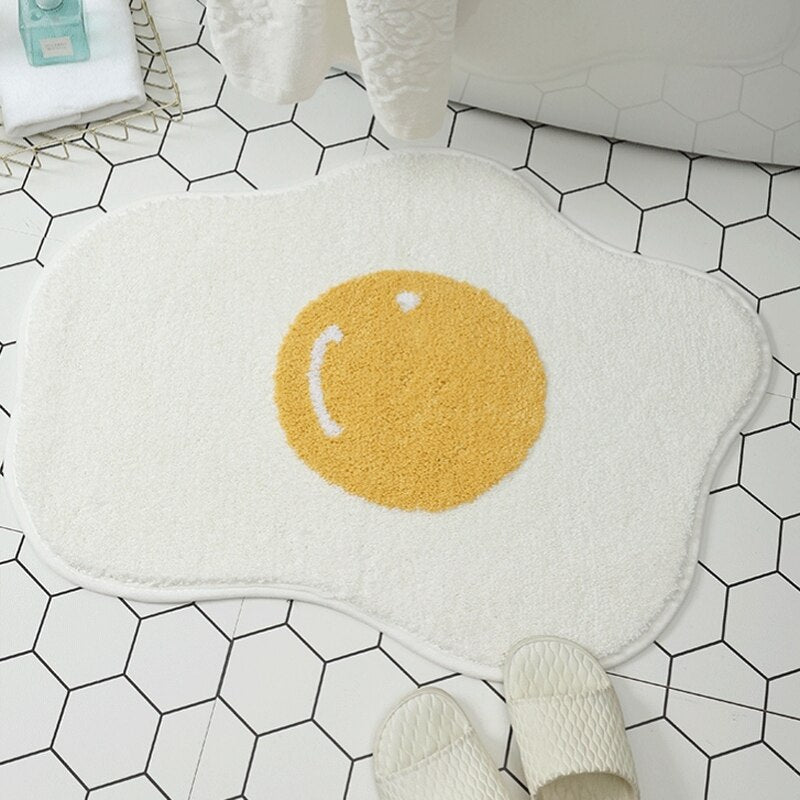 Poached Egg Rug