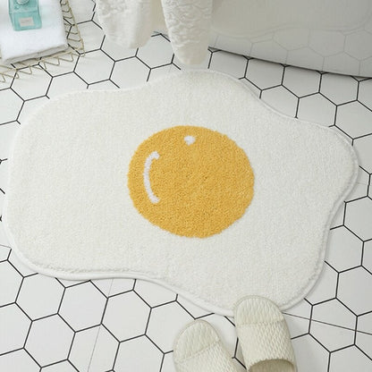 Poached Egg Rug