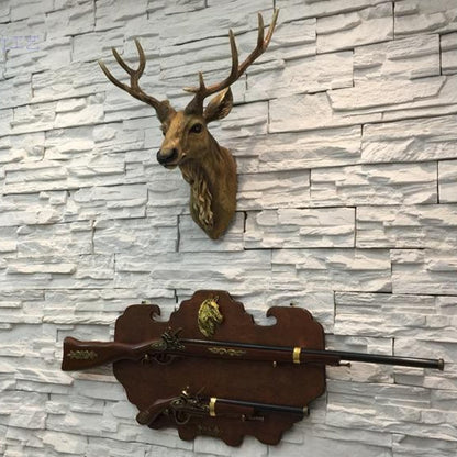 Faux Taxidermy Deer Head Wall Decor