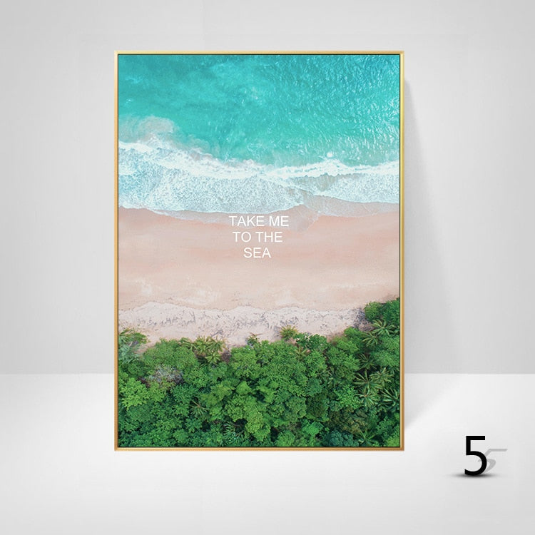 Sea Beach Canvas Art