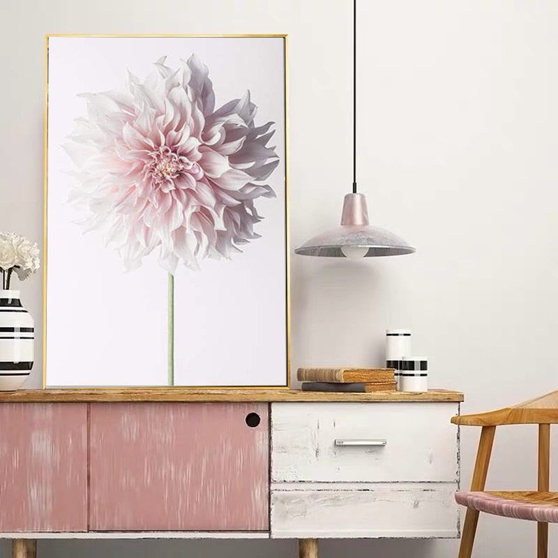 Pink Islamic Art Canvas