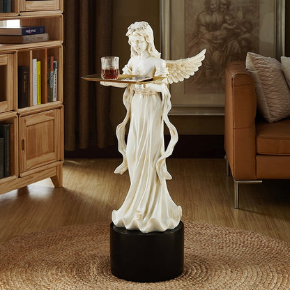 Angel Tray Statue