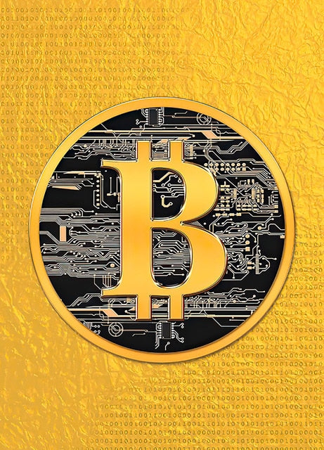 Bitcoin Canvas Art