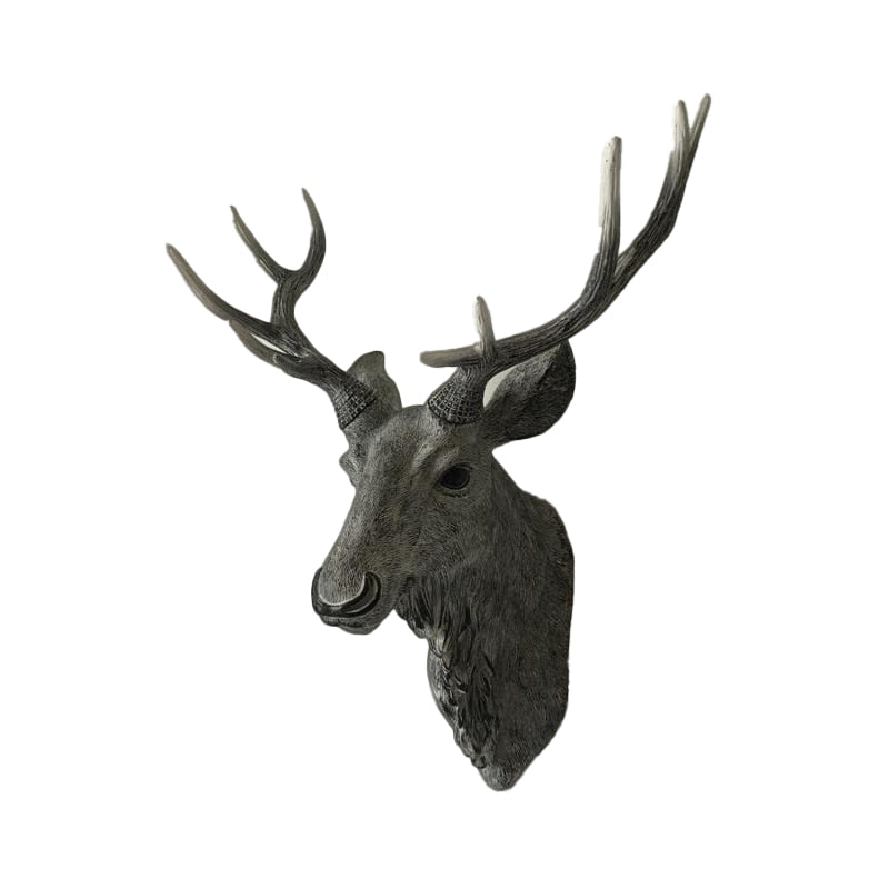 Faux Taxidermy Deer Head Wall Decor