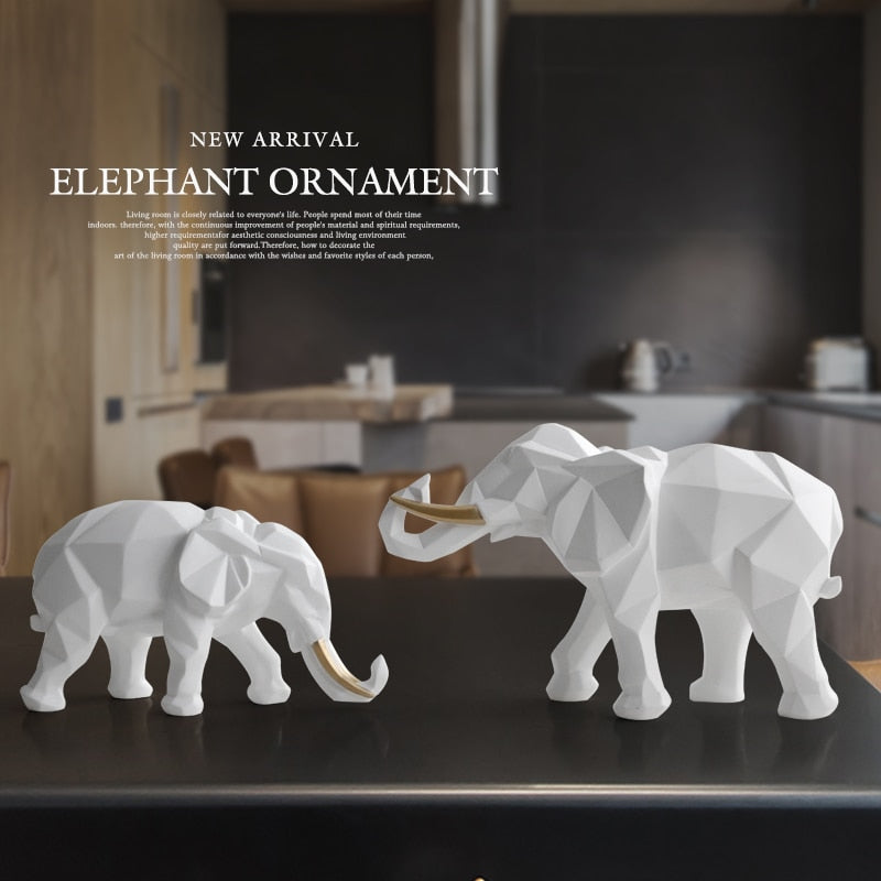 Elephant Figurine Set