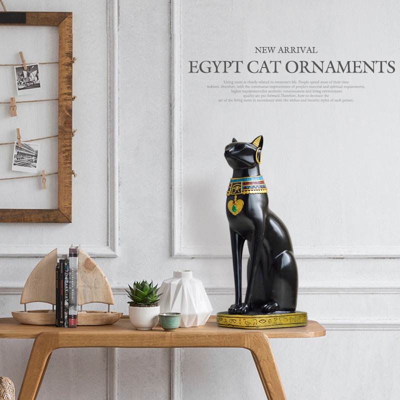 Egyptian Cat Statue