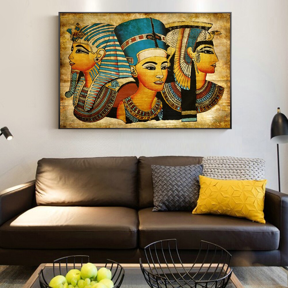 Cleopatra Ancient Egypt Wall Art Canvas