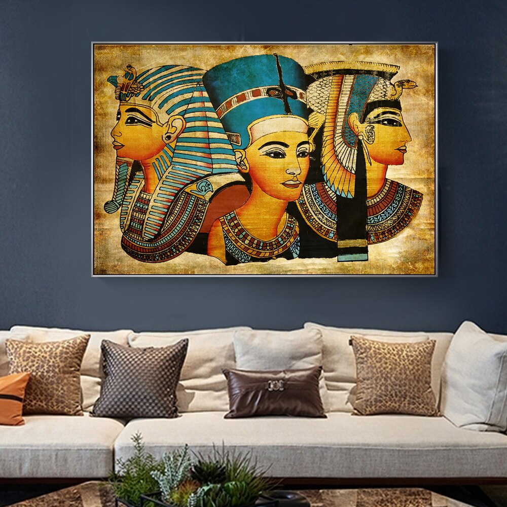 Cleopatra Ancient Egypt Wall Art Canvas