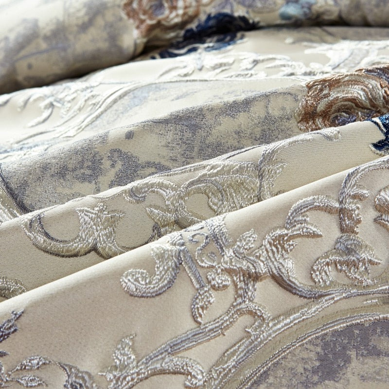 Charlotte Luxury Royal Jacquard Duvet Cover Bedding Set