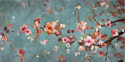 Almond Blossom Flowers Canvas Art