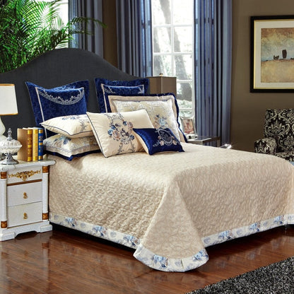 Charlotte Luxury Royal Jacquard Duvet Cover Bedding Set