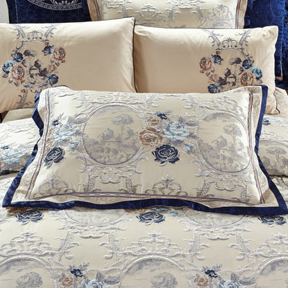 Charlotte Luxury Royal Jacquard Duvet Cover Bedding Set