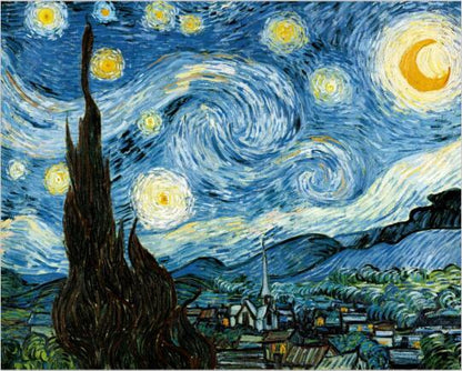 Starry Night by Van Gogh Canvas Art