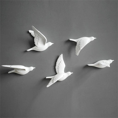 Birds Wall 3D Sticker Figurine