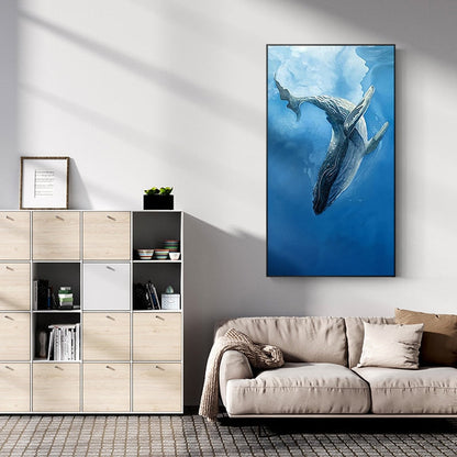 Sea Whale Canvas Art