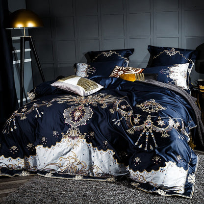 Mirage Luxury Embroidery Duvet Cover Bedding Set