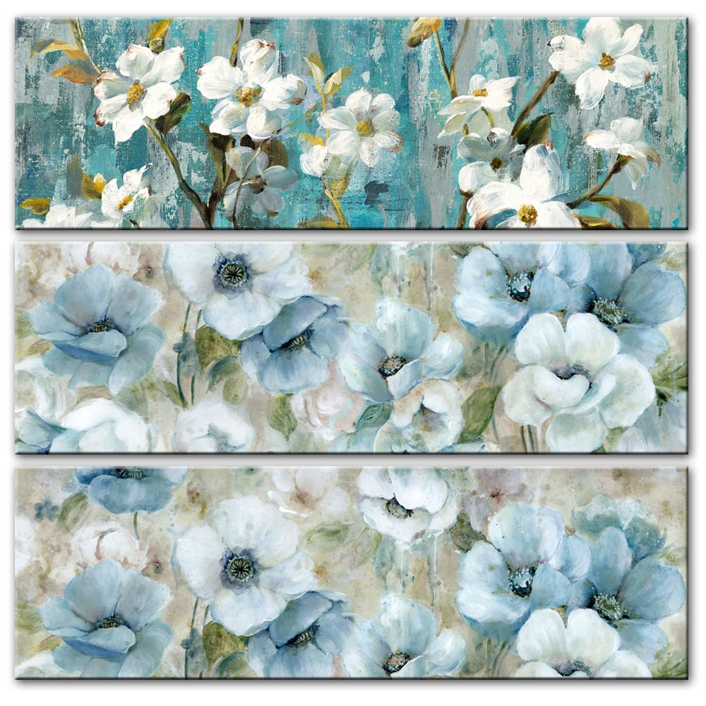 Flowers Oil Paintings Canvas Art