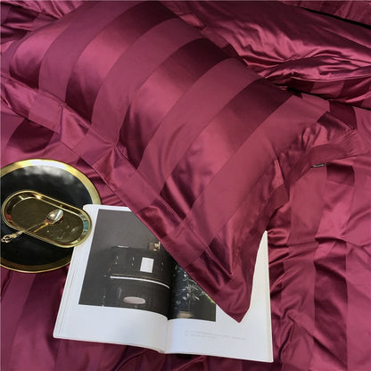 Erythrite Egyptian Cotton Duvet Cover Bedding Set