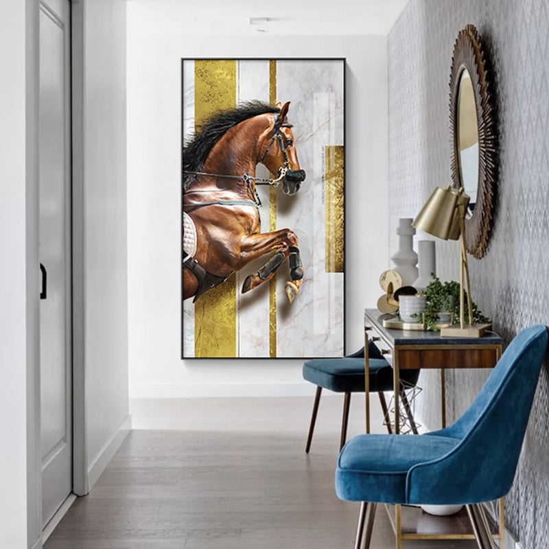 Luxurious Horse Canvas Art