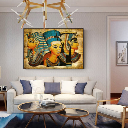 Cleopatra Ancient Egypt Wall Art Canvas