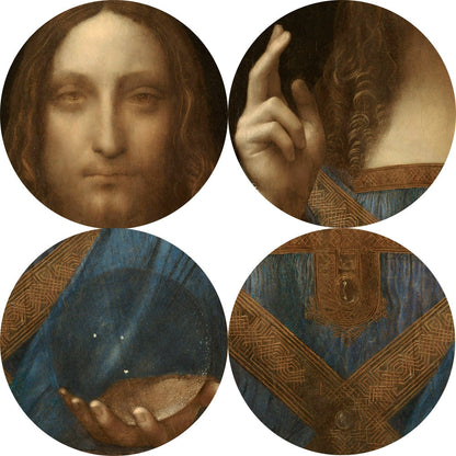 Salvator Mundi By Leonardo Da Vinci Wall Art Canvas