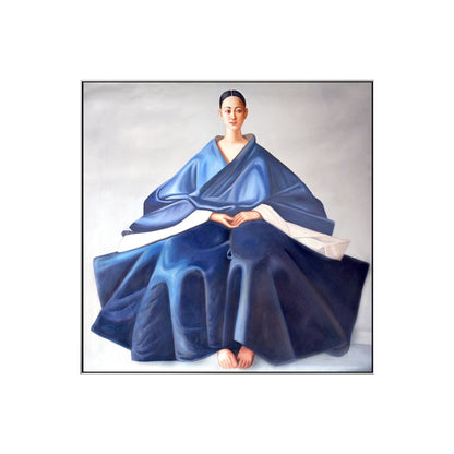 Splendid Attire East Asian Woman Canvas Art