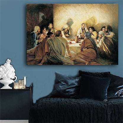 Risen Jesus And His Disciples Painting Canvas Art