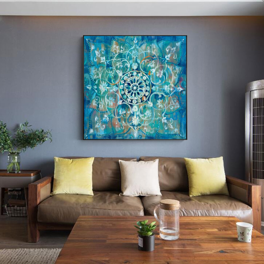 Mandala Wall Art Canvas