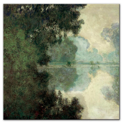 Scenery Of Seine by Claude Monet Canvas Art