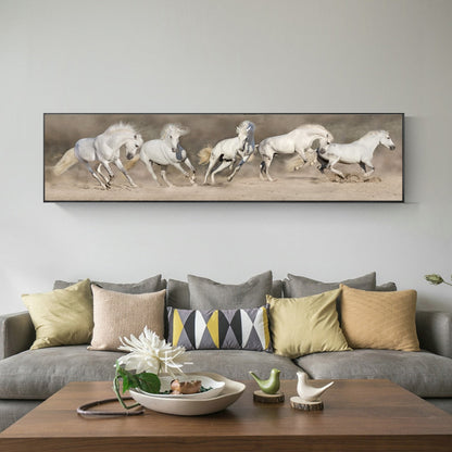 Horses Wall Art Canvas