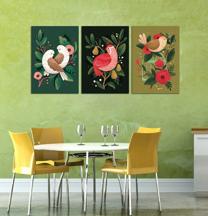 Auspicious Bird Canvas Art