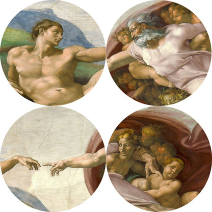 Creation of Adam Canvas Art