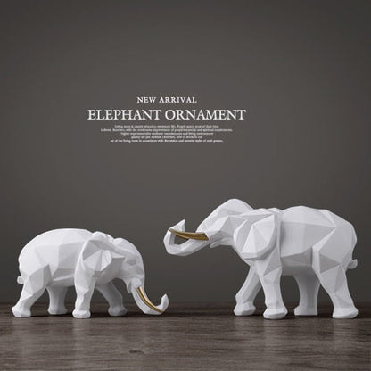 Elephant Figurine Set