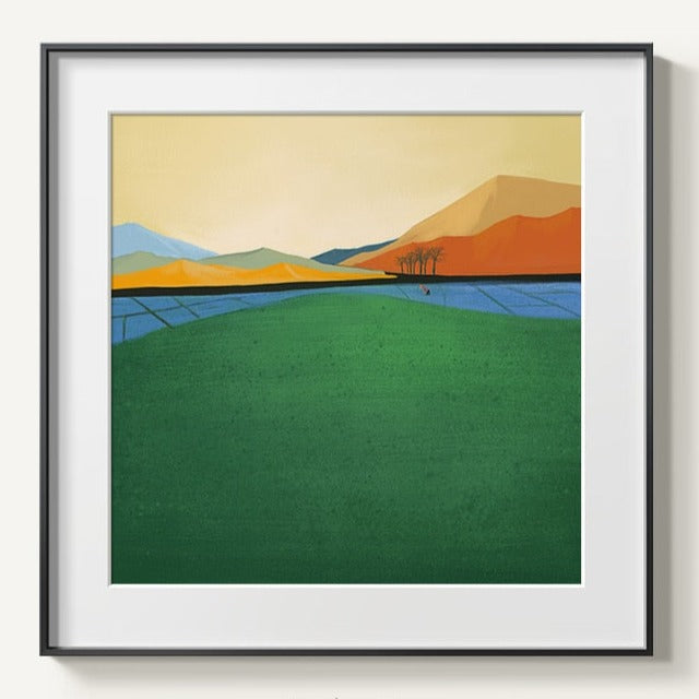 Abstract Landscape Canvas Art