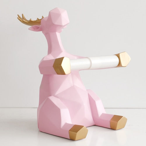 Animal Toilet Paper Holder Statue