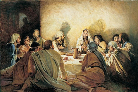 Risen Jesus And His Disciples Painting Canvas Art