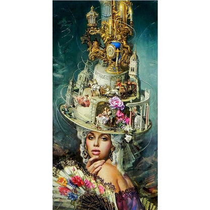 Persian Princess Castle Canvas Art