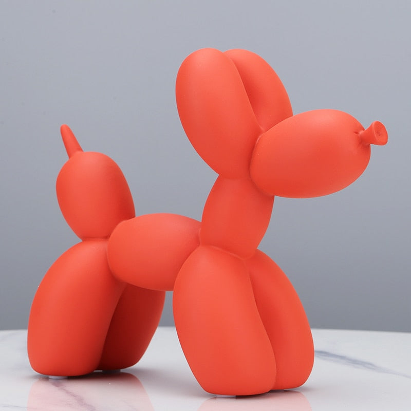 Matte Balloon Dog Statue