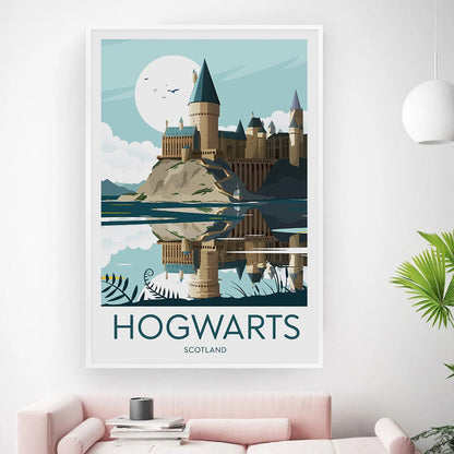 Hogwarts Castle Canvas Art