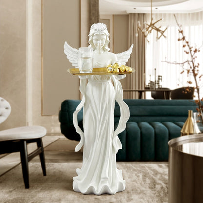 Angel Tray Statue